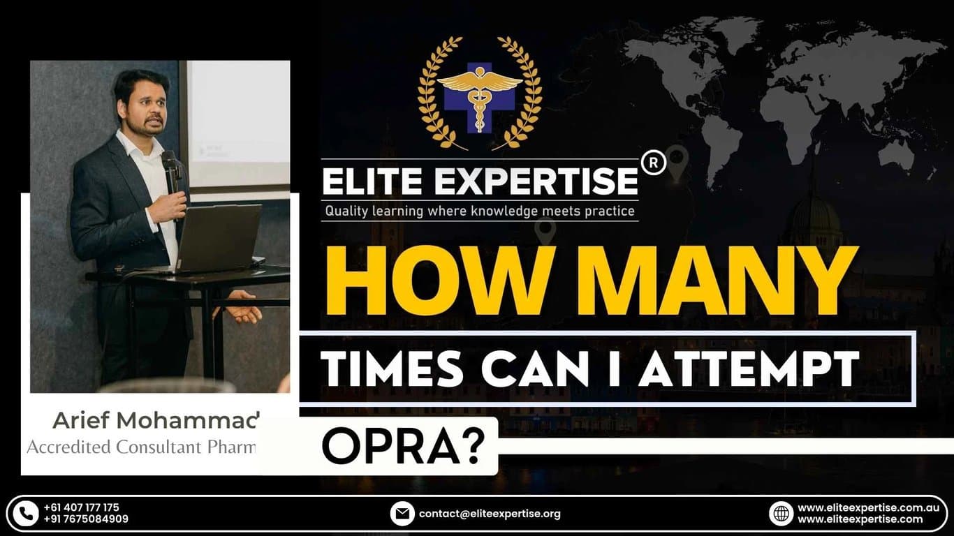How many times can I attempt OPRA?