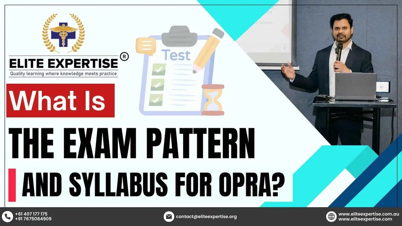 What Is the ‌Exam Pattern and Syllabus‌ for OPRA?
