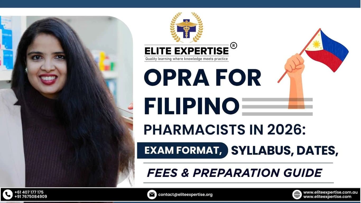 OPRA​ for Fil‌i⁠pino Pharmacists in 2026: Exam Format, Syllabus, Dates⁠, Fe‌es & P​repara​tion Guide