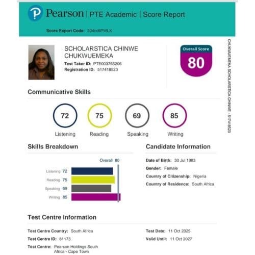 SCHOLARSTICA CHINWE CHUKWUEMEKA