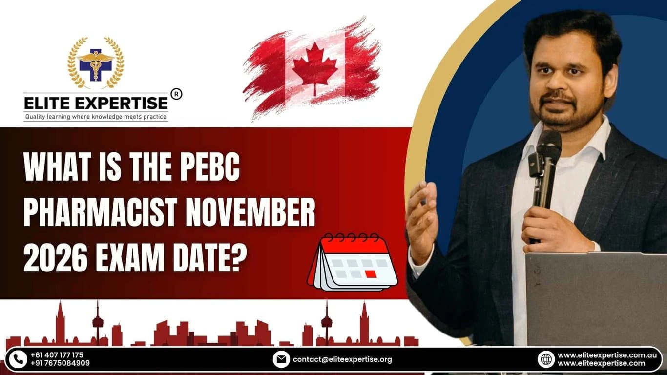 What Is the‌ PEBC Pharmacist‌ November 2026 Exam ‌Date?