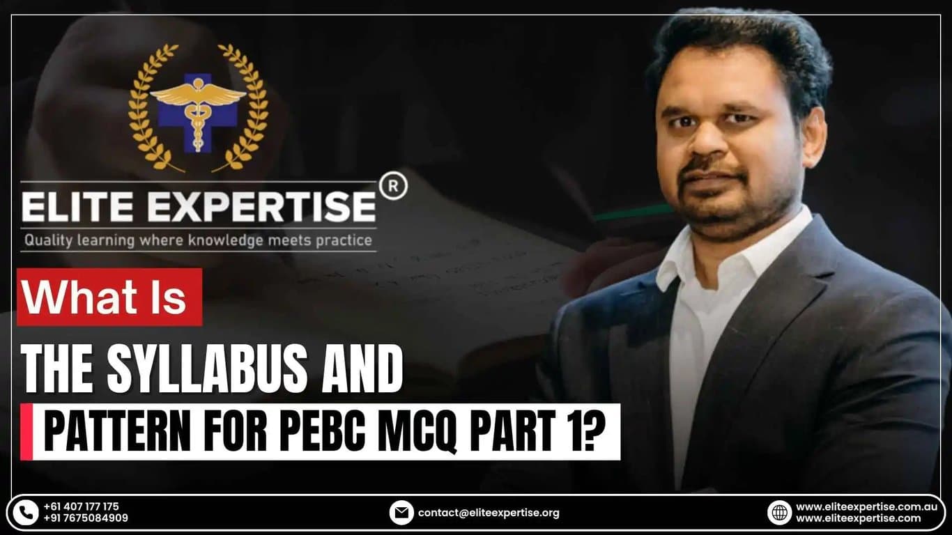 What Is the Syllabus and Pattern for PEBC MCQ Part 1?