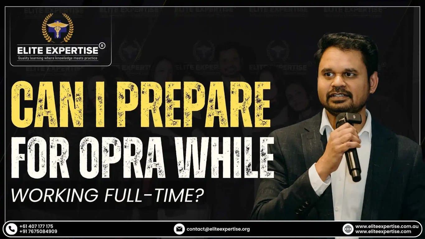 Can I ‌Prepare for OPRA While ‌Working Full-Time?