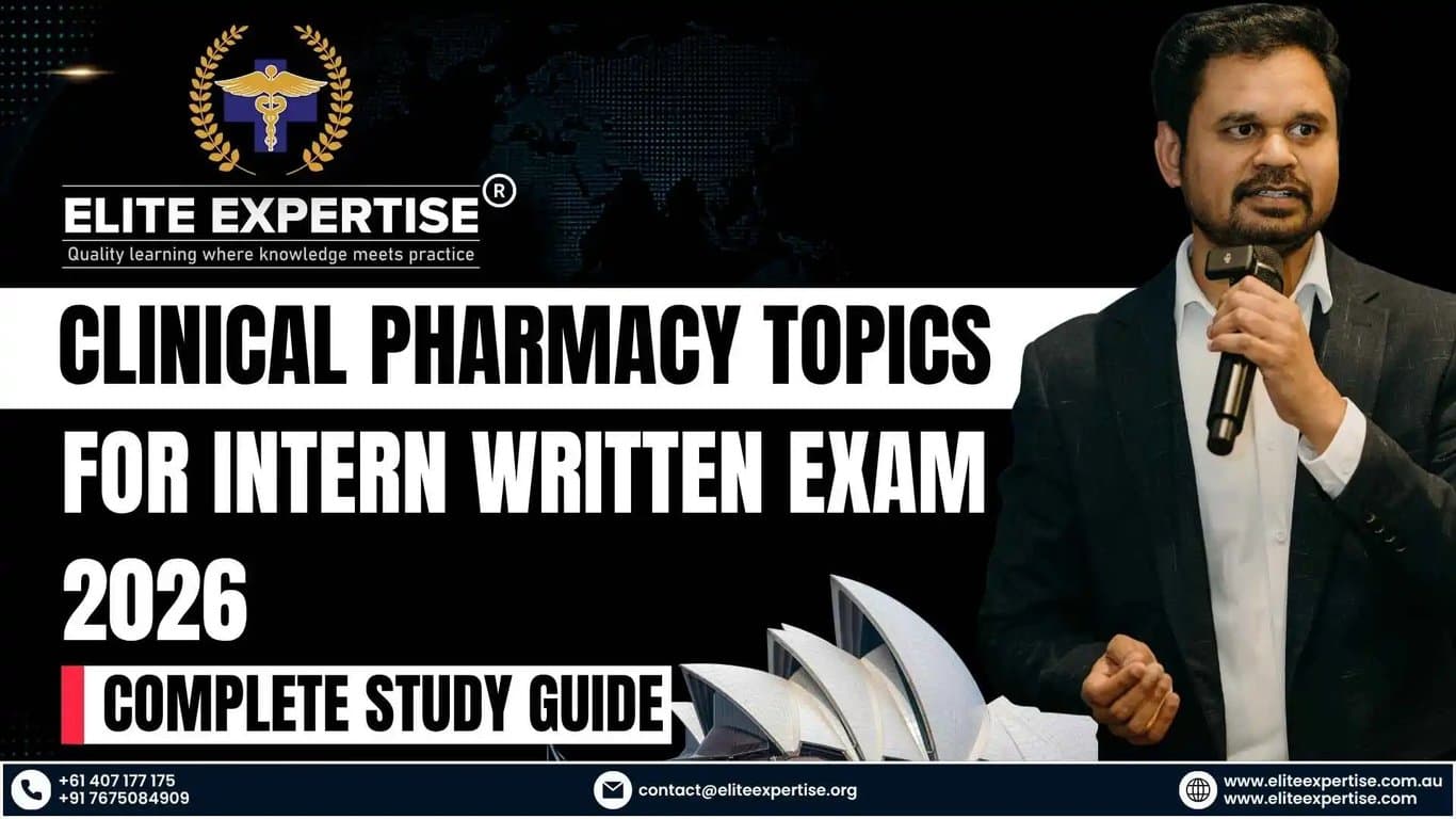 Clinica⁠l Pharmacy T‍op‍ics for Int‍er⁠n Writt​en Ex​am 2026 – Comp‌lete St​udy Gu‍id​e‍ 