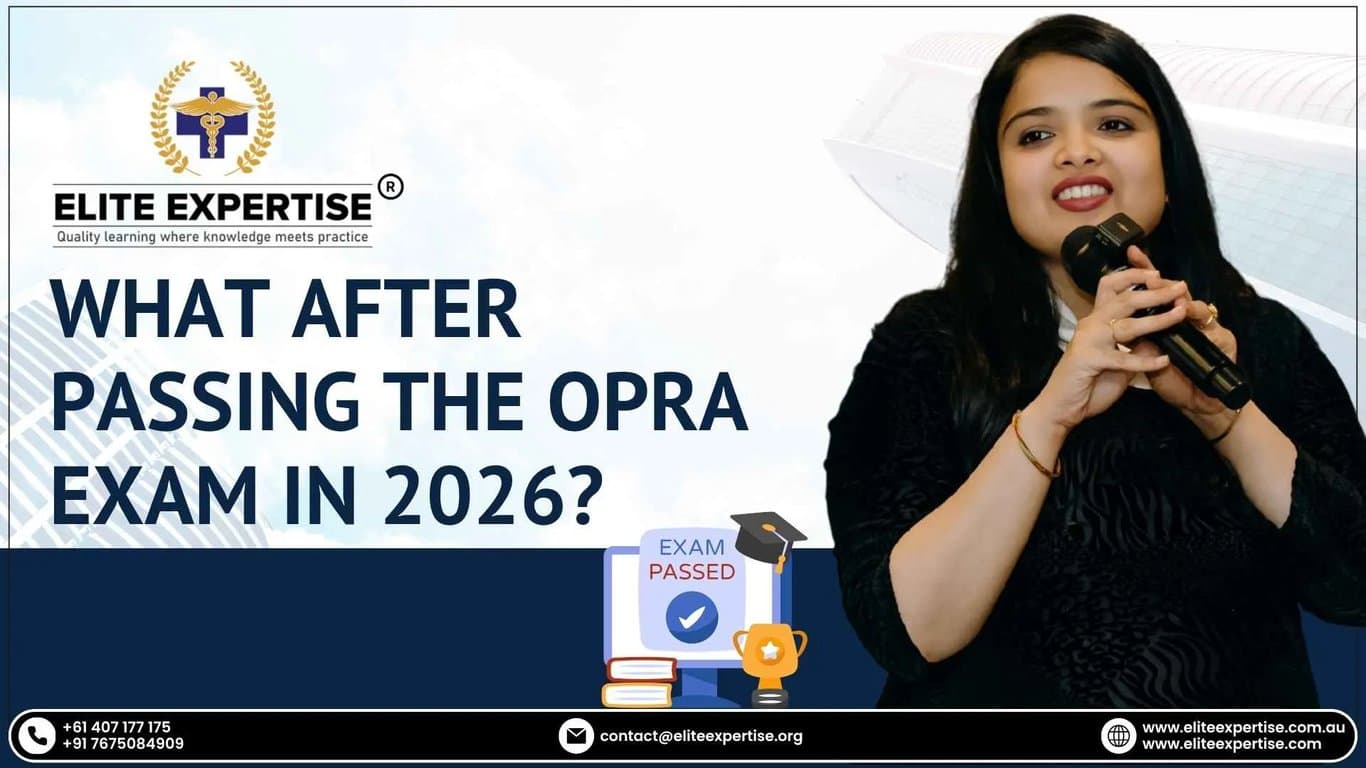 What after passing the OPRA exam in 2026?