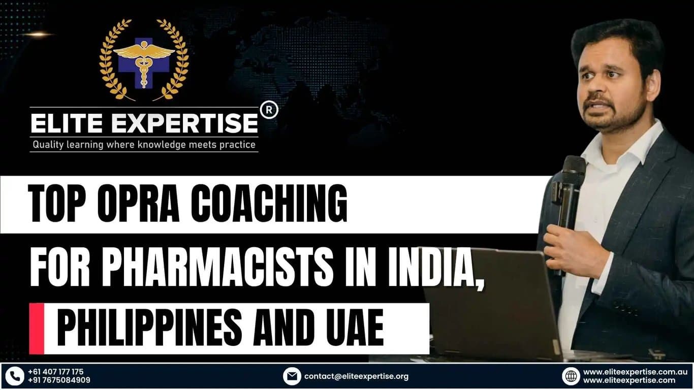 Top OPRA Coaching for Pharma‌cists in India, Philippines‌ and ‌UAE