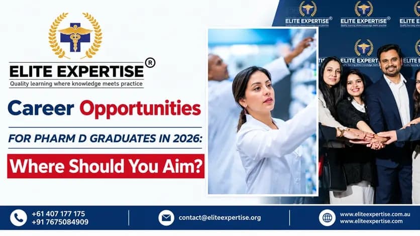 Career Oppor⁠tunities for⁠ Pharm D Graduates in 2026: Where Should You Aim?