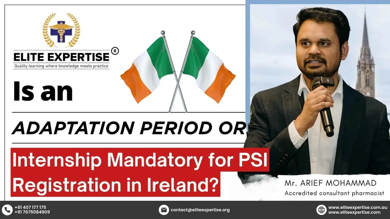Is an Adaptation Period or Inte​rnship Mandat⁠o‍ry for⁠ PSI Regist​ration in Ire‍land?