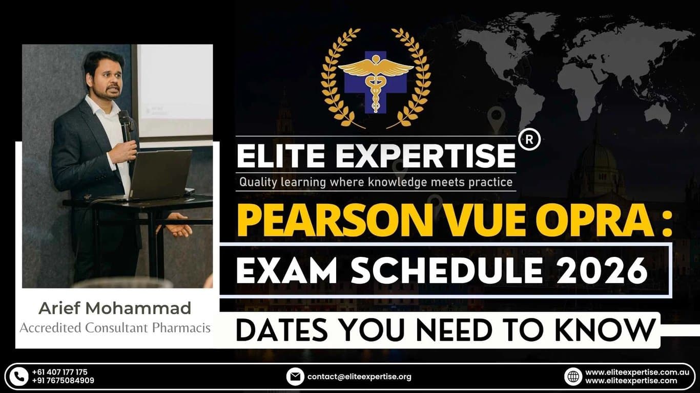 Pearson VUE ‌OPRA Exam Schedule 2026: Dates You Need to Know
