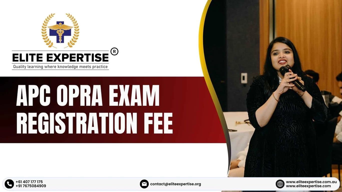 APC OPRA exam registration fee