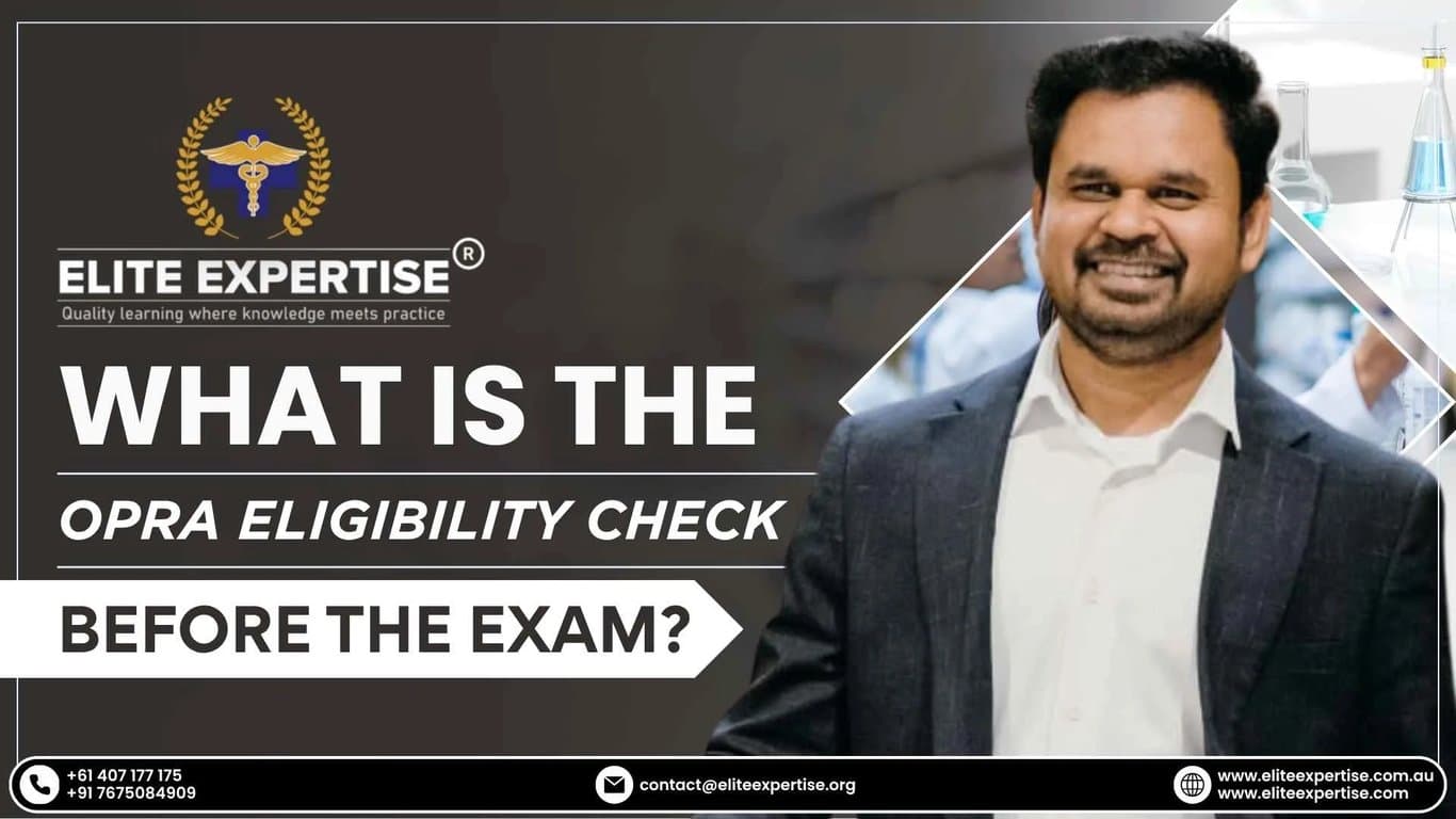 What Is the ‌OPRA Eligibility ‌Check Before the Exam?