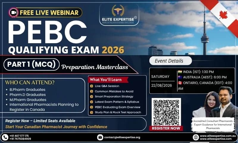 PEBC ELITE EXPERTISE EVALUATING EXAM 2026