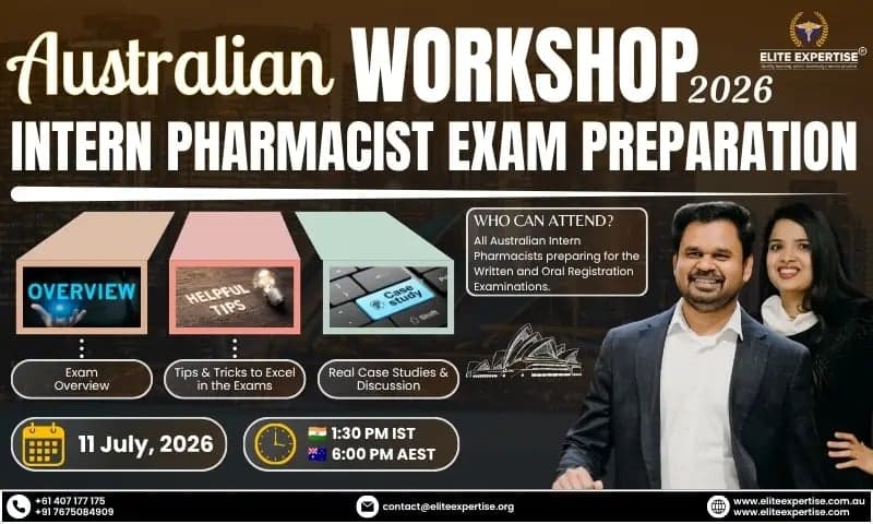 Australian Intern Pharmacist Workshop 2026 | Written & Oral Exam Preparation