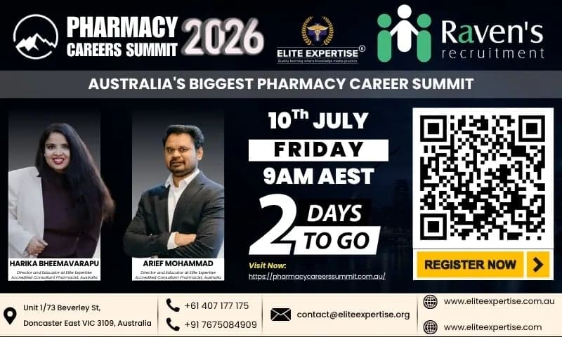 Pharmacy Careers Summit 2026 | Australia's Biggest Pharmacy Career Event