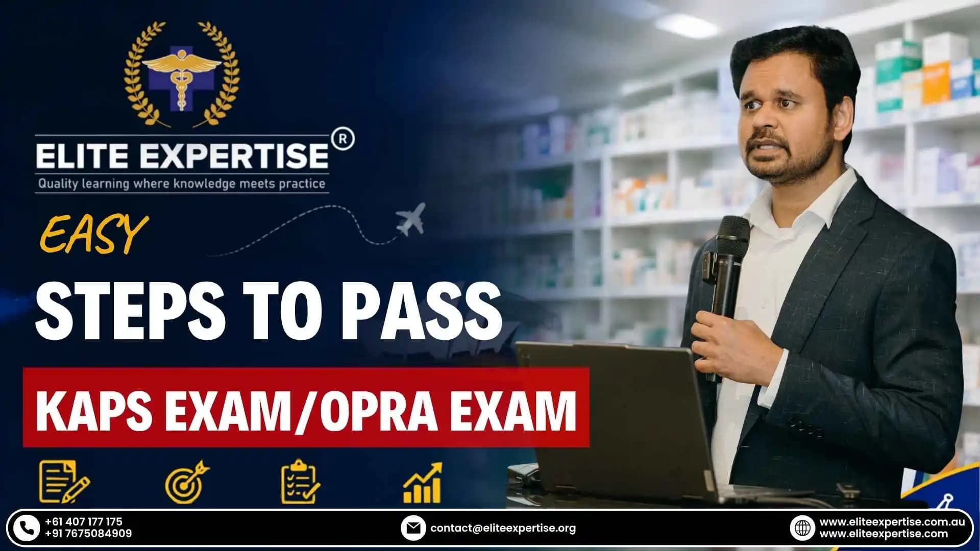EASY STEPS TO PASS KAPS EXAM/OPRA EXAM